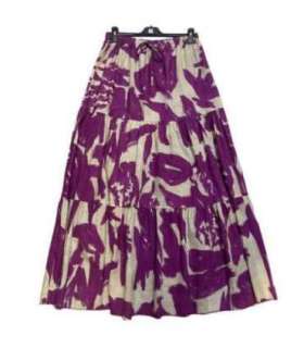 Jupe lge Mauve/Beige