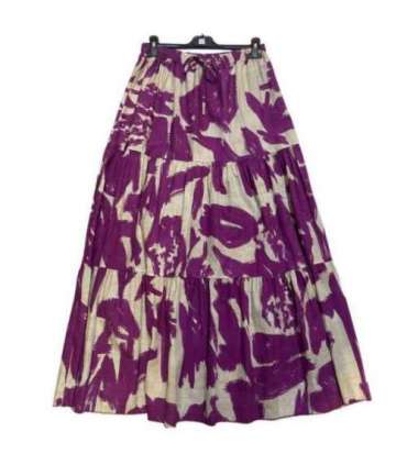 Jupe lge Mauve/Beige