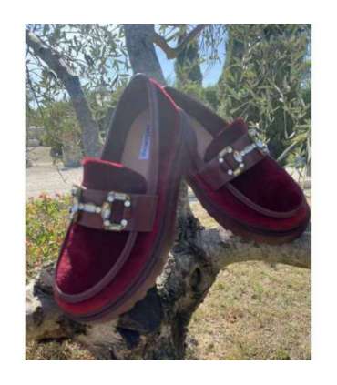 Mocassin rouge
